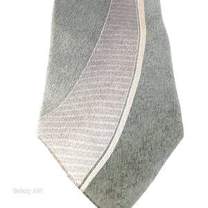 ❤️ Boulevard Club Green Brown Silk Business Party Neck Tie